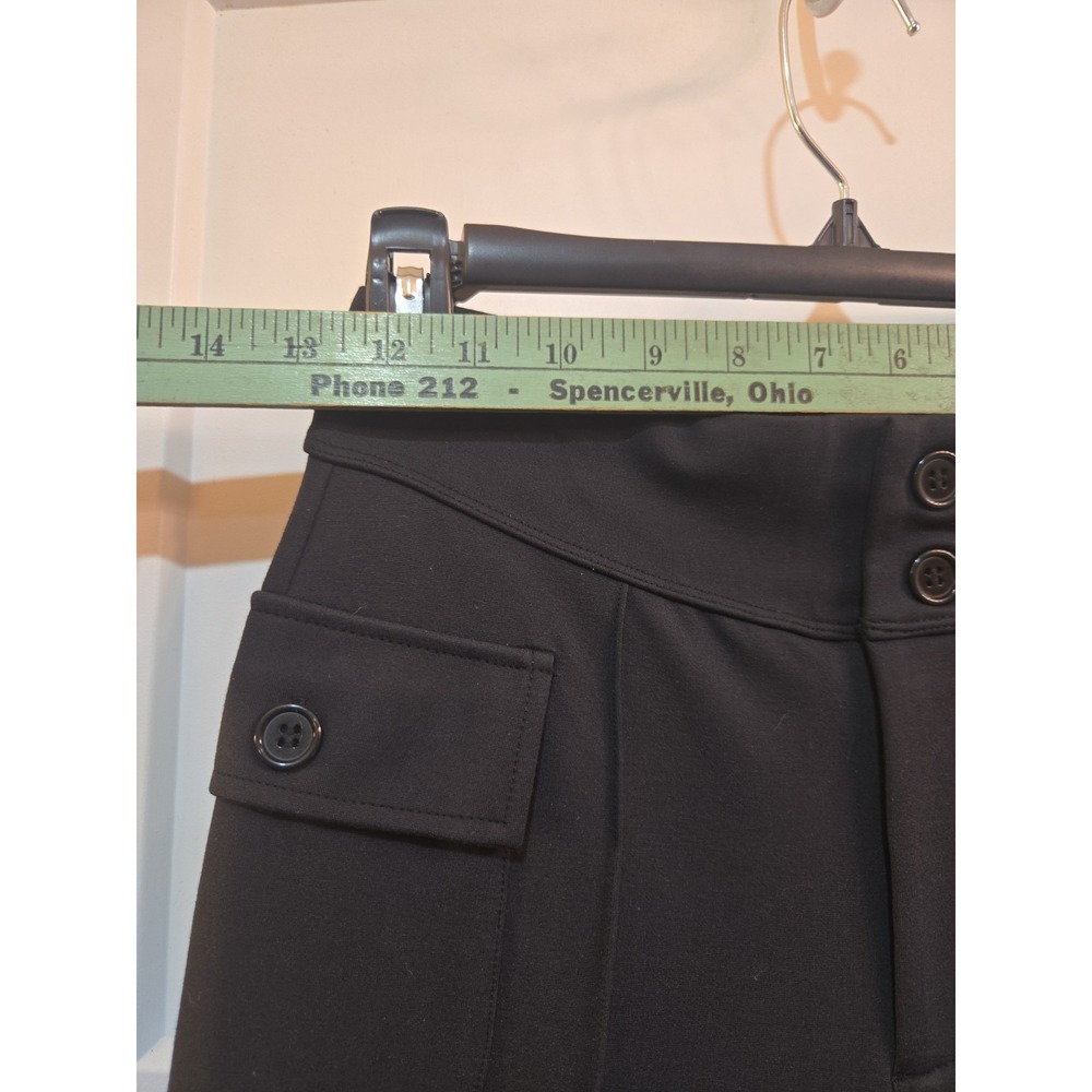 Halara High Waisted Side Flap Pocket Flare Casual Cargo Pants Size Small Petite - Picture 14 of 16